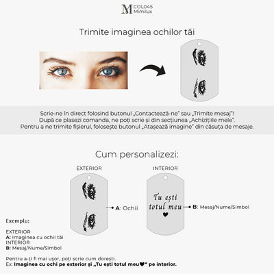 Colier Tag Mare - Cu Ochi